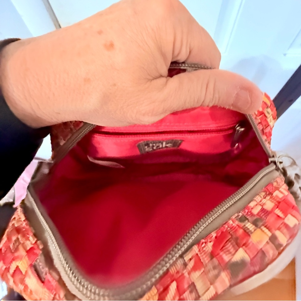 The Sak Multicolor Woven Crossbody Camera‎ Style Bag - Picture 4 of 11